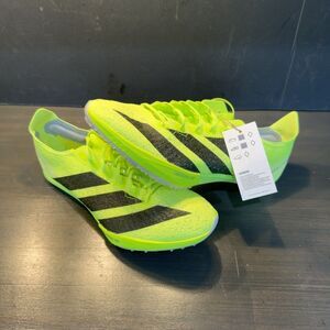 Size 7.5 - adidas Adizero Prime SP 3 Strung Lucid Lemon Black